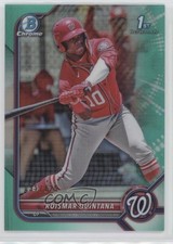 2022 Bowman Chrome Prospects Aqua Refractor 31/125 Roismar Quintana #BCP-83 0e23
