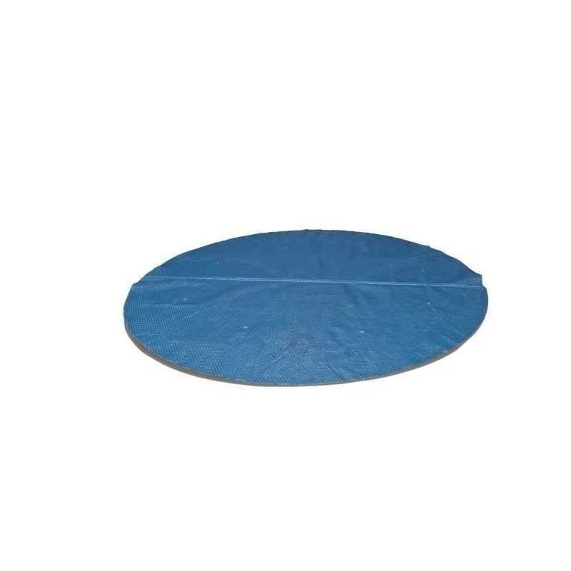 Bâche à bulles ronde Intex 120 microns bleu pour chauffer l'eau de piscine