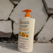 New Evoluderm Nourishing Body Lotion with Carrot Vitamin for Dry Skin 34 Fl Oz