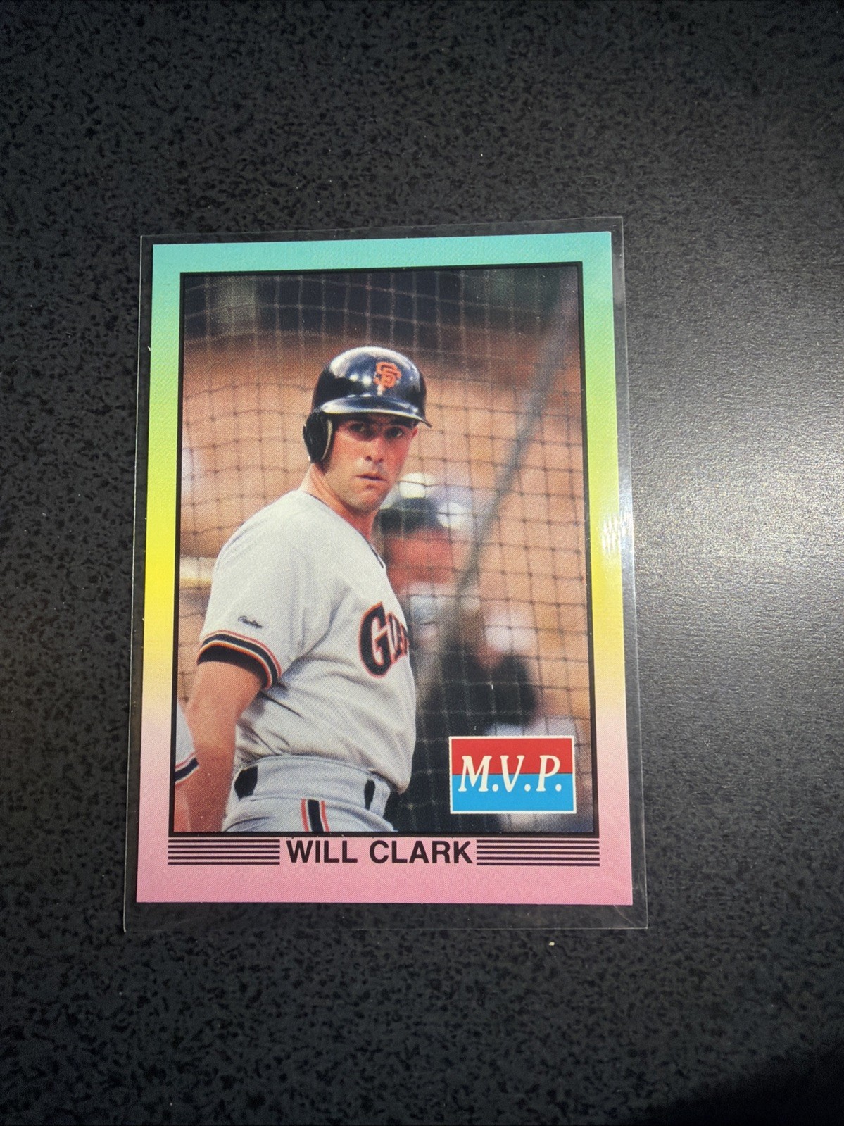 Will Clark San Francisco Giants 1990 Big League All Stars MVP #1 Rbw Border Rare