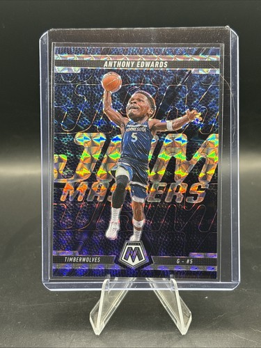 2024-25 Panini Mosaic - Jam Masters Anthony Edwards #10 Mosaic Prizm