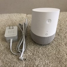 Google Home Smart Speaker  Power Supply Gen 1 w/ Google Assistant White Tested