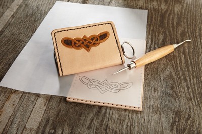 Modeler Stylus Leathercraft Tool - Smooth Form Emboss Leather & Lace Lacing Aid