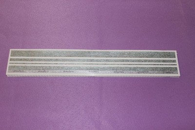 Mrs. Grossman's RARE ROLL of 24 Strips Ancient Monument Design Line Stickers!