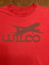 Wilco 2007 Sky Blue Sky Tour 1 Sided Red T Shirt Full Size S-5XL QA1466