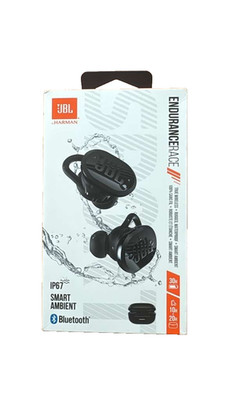 JBL Endurance Race TWS IP67 Waterproof Wireless Bluetooth Headset Earbuds  BLACK