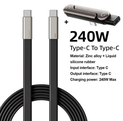 Rocoren 240W 3in1 USB-C OTG Adapter Ständer PD3.1 Schnellladung für iPhone 17
