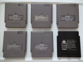 Nintendo NES Lot Tetris + 2 + Dr Mario + Yoshi + Ms Pac-Man + Marble Madness