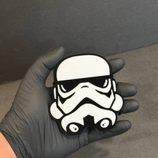 2pc Stormtrooper 3d Emblem Custom Badge Sticker For Car Suv Truck