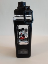 Disney Mickey Mouse Square Plastic Water Bottle 24 Oz