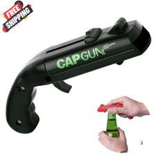 Beer Bottle Opener Cap Gun Launcher Shooter Bottle Opener Creative Game Bar