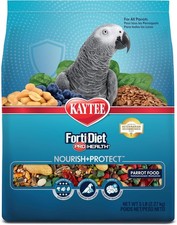 Kaytee Forti-Diet Pro Health Nourish Protect 5 Pound Pack of 1 , Parrot