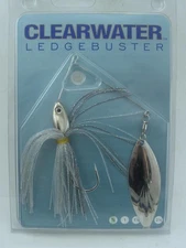 Strikezone LB034-17SW 3/4 Oz Ledgebuster Clearwater Spinner Bait