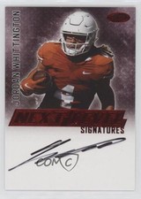 2023 SAGE Low Series Next Level Signatures Red Jordan Whittington Auto hg6