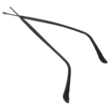1 Pair Replacement Glasses Temple Tips Black Metal Slip Resistant Durable