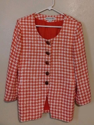 Vintage Christian Dior Dress Suit , Rare style, Beautiful 