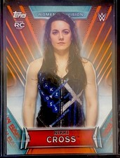 2019 Topps WWE Women's Division Roster Orange Nikki Cross #’d 05/50 #26 my8