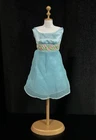 Vintage *Barbie* Clothes: Fashion Avenue Sparkly Blue Spring Dress, Early 2000's