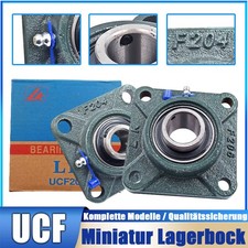 Geh&auml;uselager Stehlager Flanschlager Lagerbock UCF305 - UCF310, F&uuml;r 25~50mm Welle