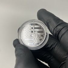 Medialle M&uuml;nze 2014 Fifa Weltmeisterschaft USA Silber 999