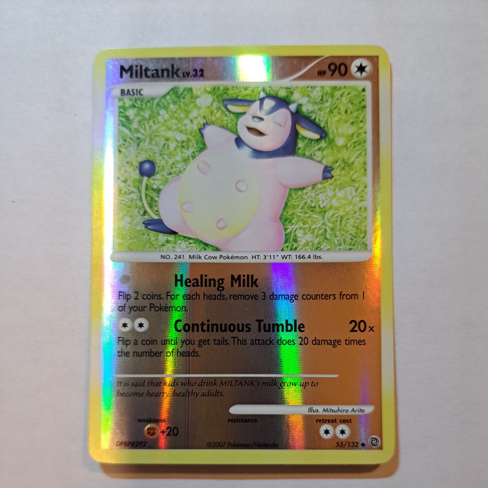Miltank 55/132 Secret Wonders Pokemon Reverse Holo NM