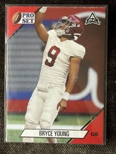 2021 Leaf Pro Set BRYCE YOUNG RC #1 RED PARALLEL Alabama ROOKIE CARD RARE RC