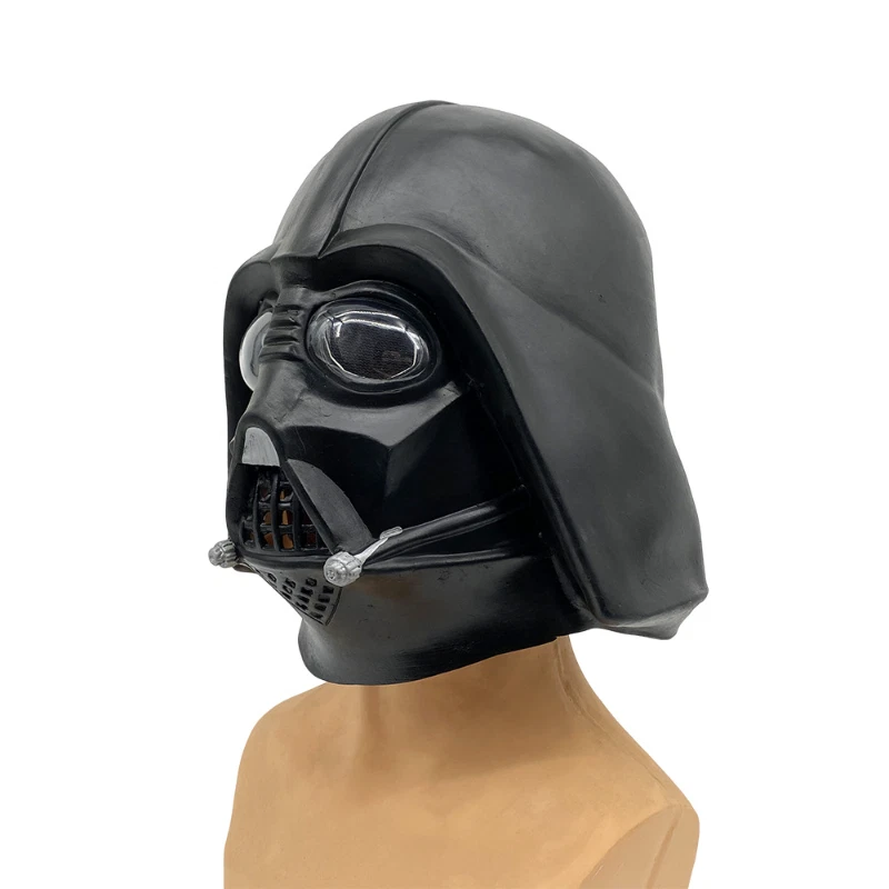 Star Wars Darth Vader Wearable Cosplay Latex Helmet Toy Halloween Props Gift New - Image 4 of 4