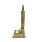 Bronze Building Decor Miniature Metal Ornament for Gifts