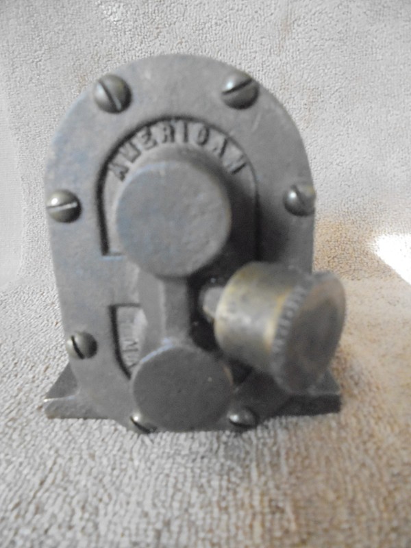 AMERICAN MACHINE Brass Gear Driven Water Pump Hit Miss Engine Tractor 1/2" NPT