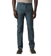 prAna Stretch Zion Slim Pant II Men’s 40x32 Grey Blue Water Repellent Hiking $95