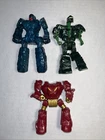 Vintage Rock Lords Action Figure Lot Tonka 3 Figures Go-Bots RARE 1986 Bandai