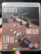 Blow Out 1981 Blu-ray Arrow UK REGION B Brian De Palma John Travolta NEW/SEALED