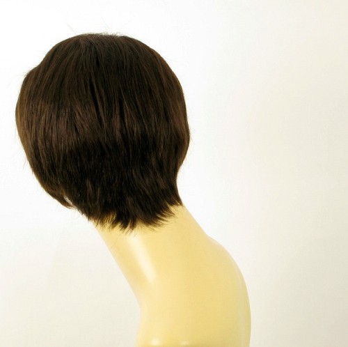 Perruque femme 100% cheveux naturel châtain ref WITNEY 6 - Picture 5 of 7