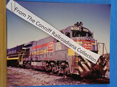Foto Seaboard Coast Line Lok #SCL5114 8X10 Farbe SCL/L&N