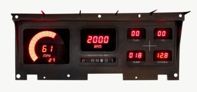 Intellitronix 1980-1986 Ford Truck F Series LED Digital DP1011 - Red DP1011R