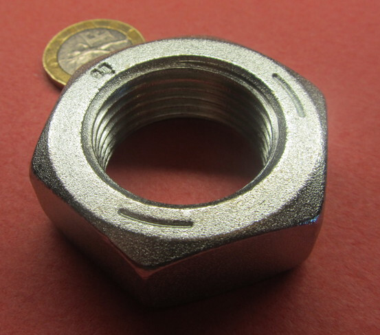 Grade 5 Steel Hex Nuts - Zinc Plated 1/8-Thread Pack Of 10 For Heavy Duty Applications