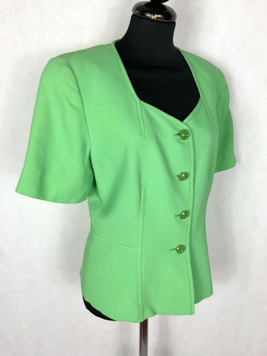PIERRE CARDIN PARIS VINTAGE '80 Giacca Donna Viscosa Woman Jacket Sz.M - 44 - Imagen 5 de 6