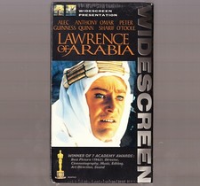 LAWRENCE OF ARABIA VHS (FACTORY SEALED) TWO TAPE SET