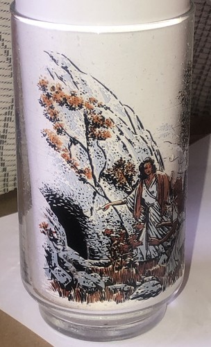 2- Mary Magdalene Discovers Jesus Missing from the Tomb LIBBEY drinking glasses - Picture 5 of 8
