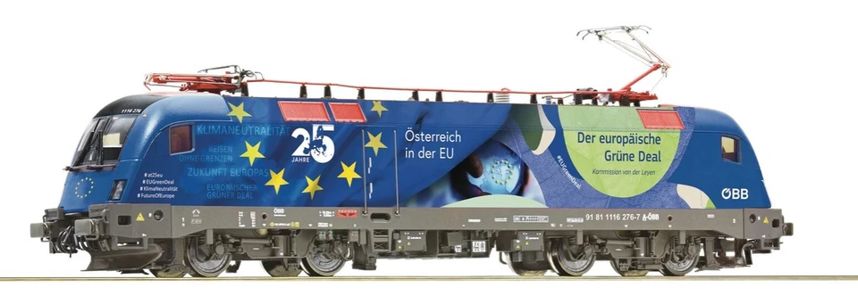 Roco HO 78502  "25 Years Austria In EU" Electric Locomotive for Marklin AC/Sound - Image 3 of 4
