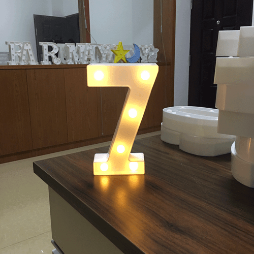 Light Up Letter LED Alphabet PlasticParty Sign Wedding Festival Stand Decoration - Picture 214 of 239