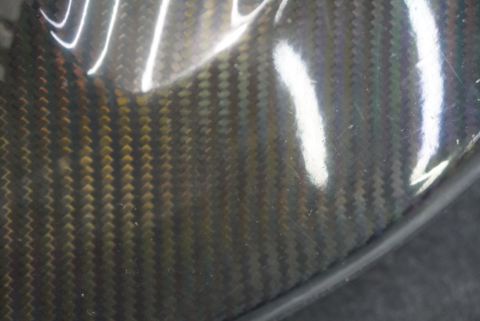 Front Left Driver Carbon Fiber Headlight Chevrolet Corvette ZR1 C6 2009 *Note