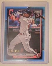 2024 Bowman Paper Sky Blue Parallel /499 Jose Tena RC #30 