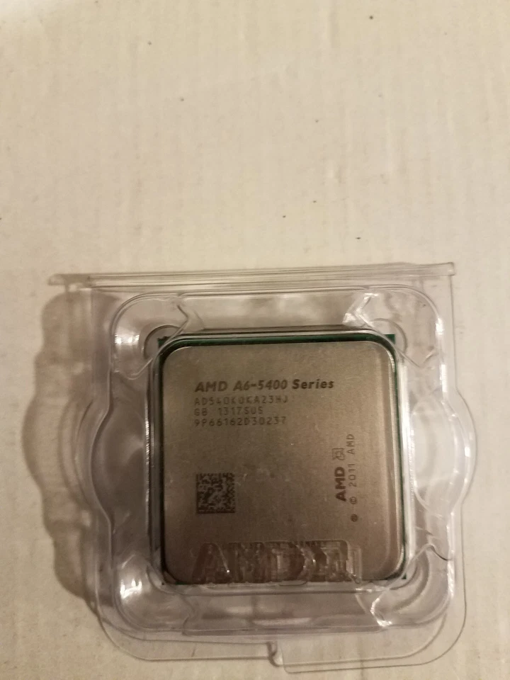 AMD A6-5400K 2 Core 1M L2 Cache 3.6 GHz Socket FM2 CPU AD540KOKA23HJ - Image 3 of 3