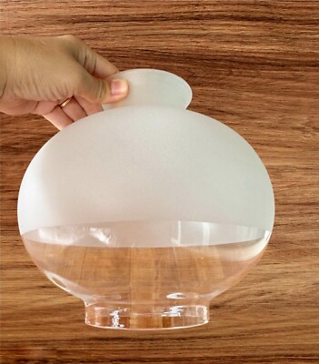 2pcs)Glass Globe for Coleman no320 321 Quick Lite Chandelier Lamp