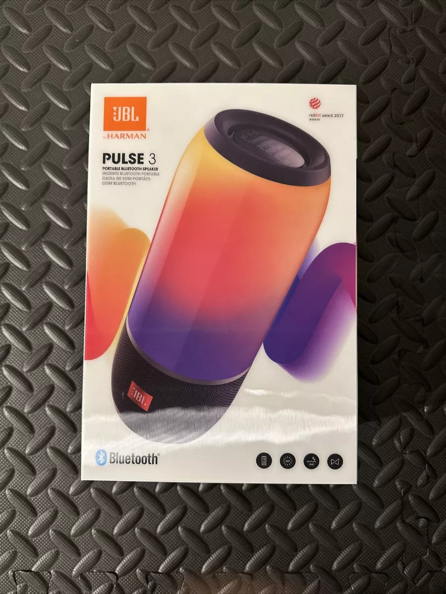 JBL Pulse 3 Bluetooth Wireless Speaker - Black