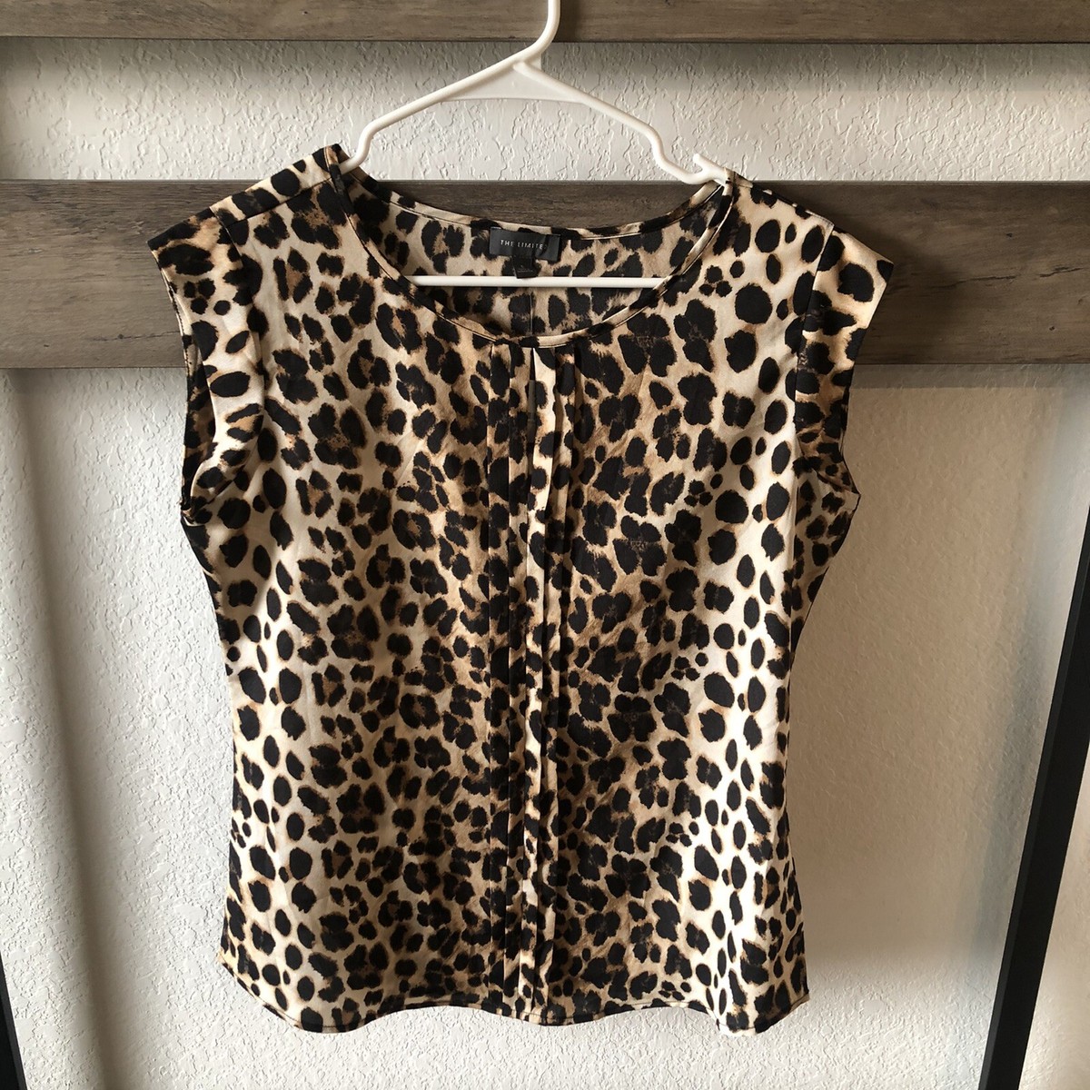 leopard print dress with black top underneath Sanna Slip Dress in Leopard