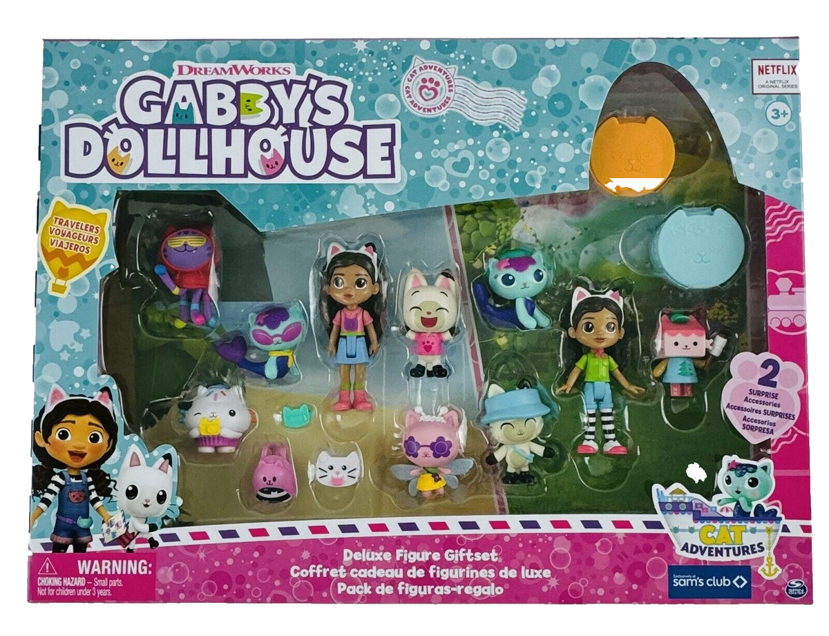 Gabby's Dollhouse Deluxe Figure Bundle Netflix Series• 17 pieces