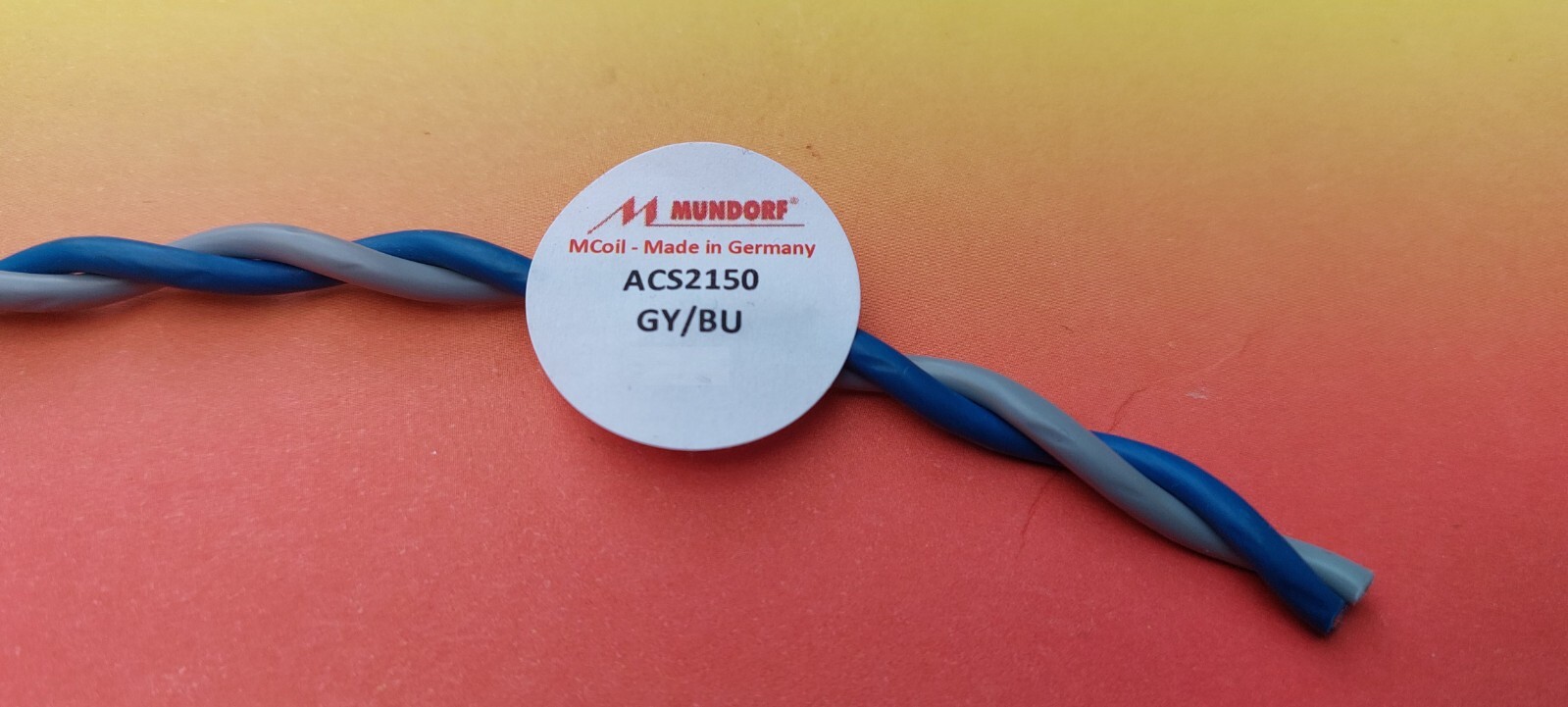 MUNDORF ACS2150GY/BU Angelique Kupfer/Silber/Gold Litze/Copper+Silver/Gold alloy