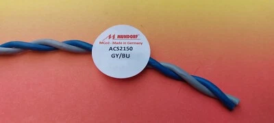 MUNDORF ACS2150GY/BU Angelique Kupfer/Silber/Gold Litze/Copper+Silver/Gold alloy